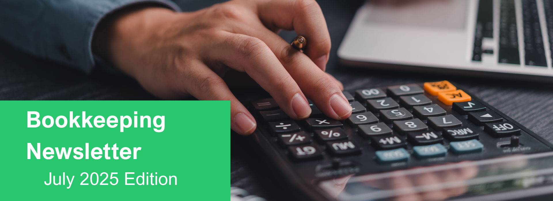 July 2025 Edition bookkeeping
